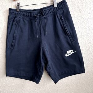 Nike Athletic Cotton/Polyester Pull On Shorts